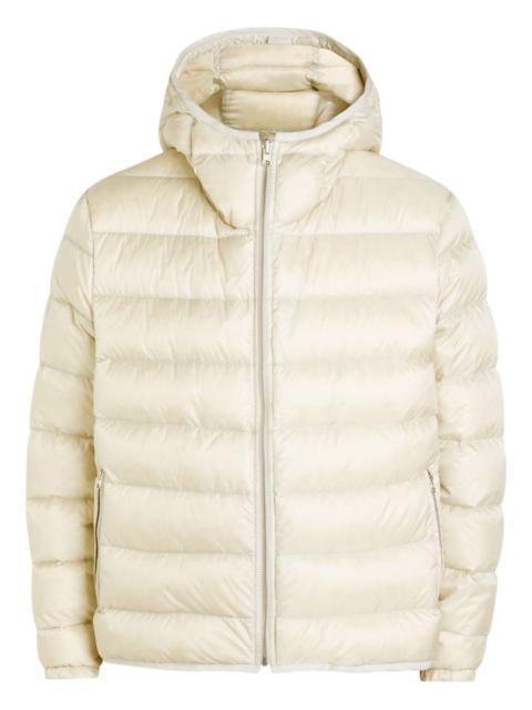 padded hooded jacket