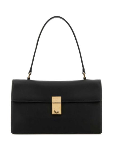 Black Leather Handbag