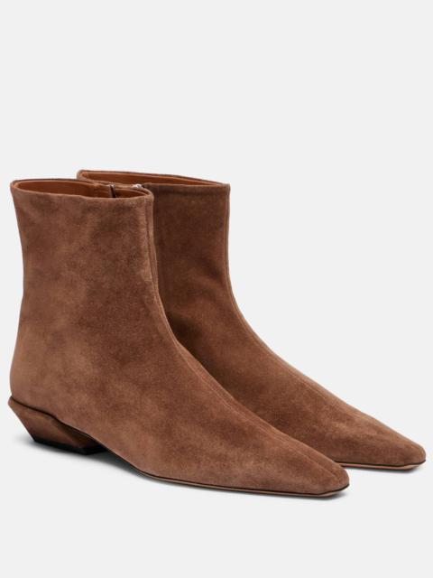 Bettina 25 suede ankle boots