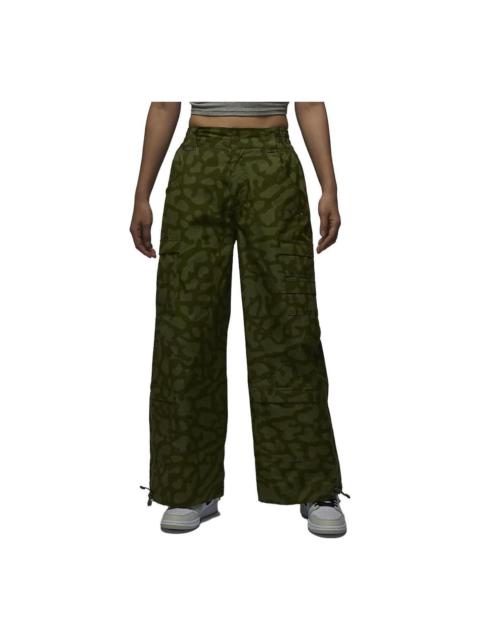 (WMNS) Air Jordan Chicago Pants Asia Sizing 'Light Olive Green' FD7213-340