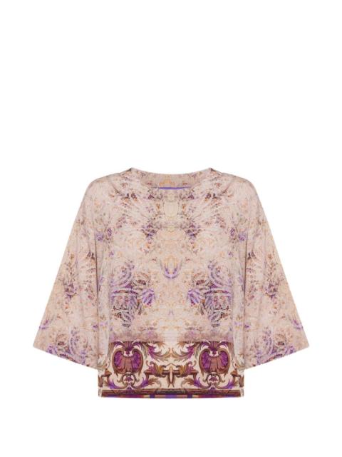 Adanastr paisley-print T-shirt