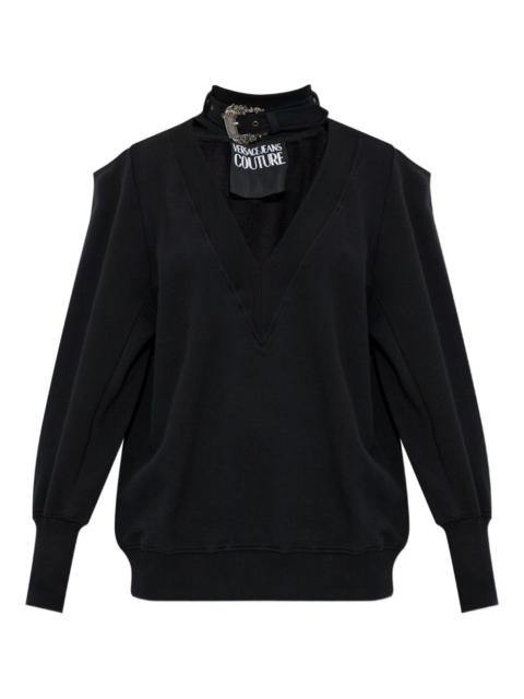 buckle-embellished sweatshirt