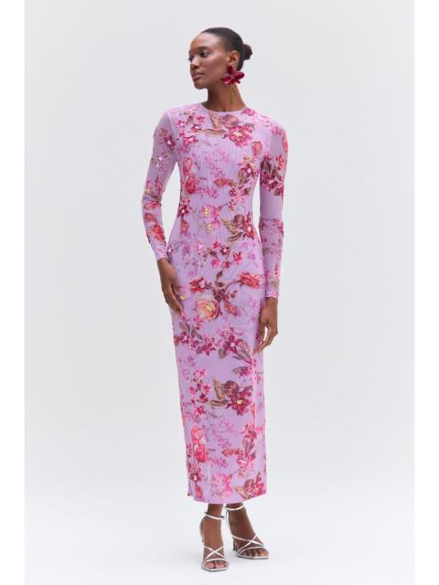 FLORAL HAZE MAXI DRESS