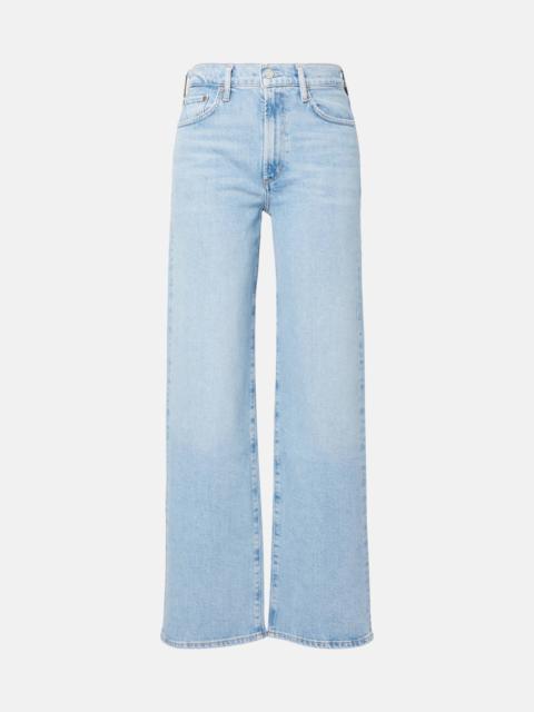 Harper high-rise wide-leg jeans