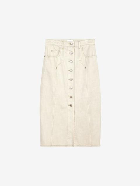 VANDY DENIM SKIRT