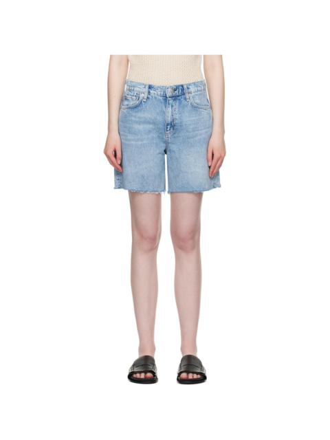 Blue Kaia Denim Shorts