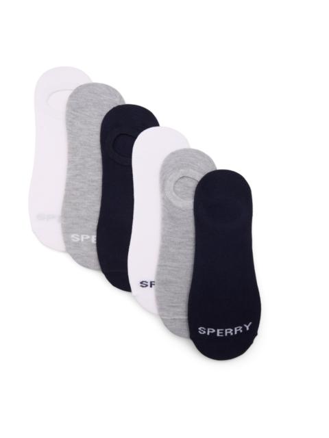 Mens 6-pack Liner Socks