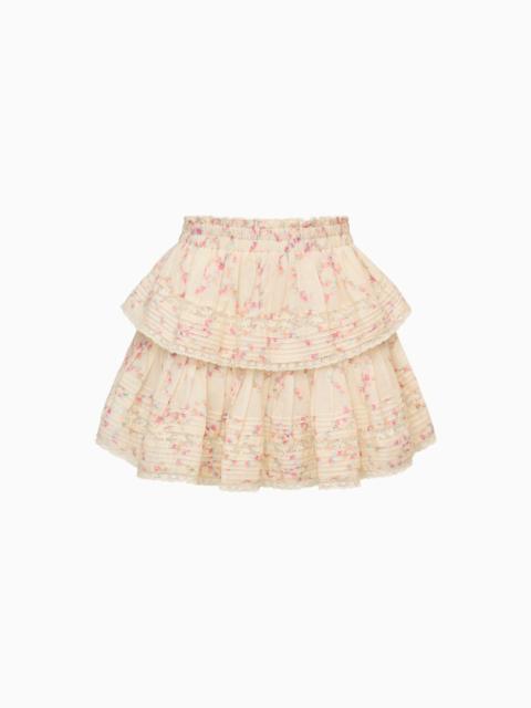 Ruffle Mini Luna Rosa Fleur Skirt