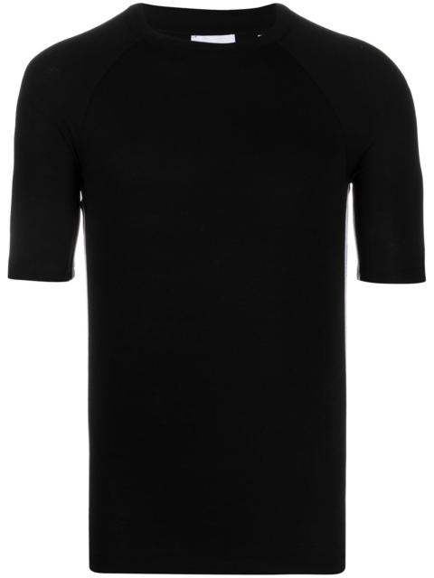 logo trim fitted T-shirt