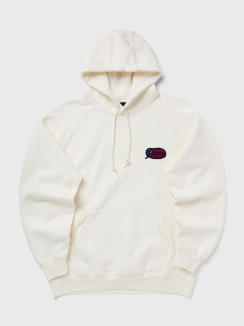 CIRCLED SCRIPT LOGO HOODED SWEATSHIRT