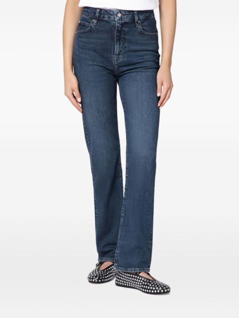 straight-leg jeans