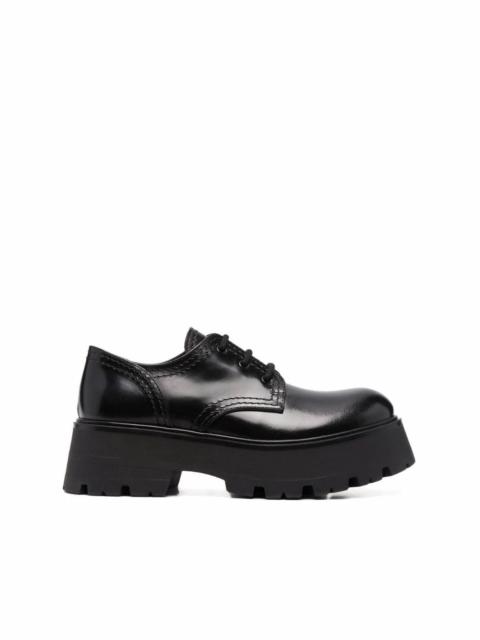 patent leather Derby shoes