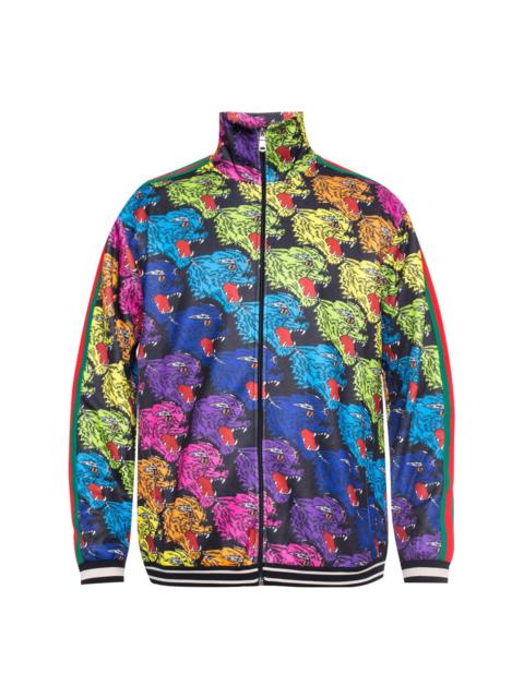 Gucci Panther Face Technical Jersey Jacket 'Multicolor' 526577-X9X26-1082