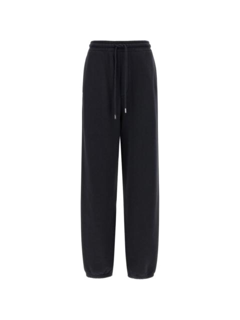 logo-patch track pants