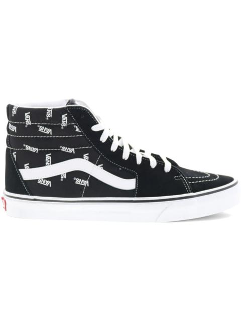 Vans Sk8-Hi Vans Allover Logo Black