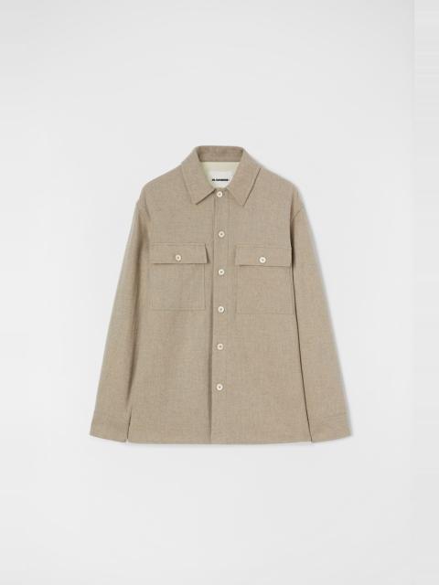 Felt Wool Overshirt