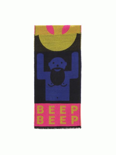 BEEP BEEP SCARF SINGLE - PINK