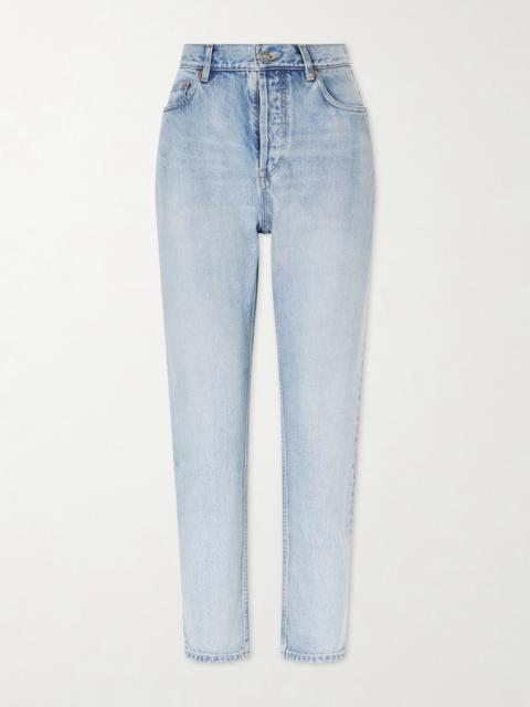 High-rise Slim-leg Jeans