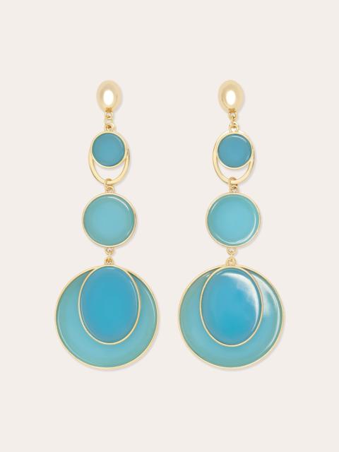 Adriana Layered Disc Earrings