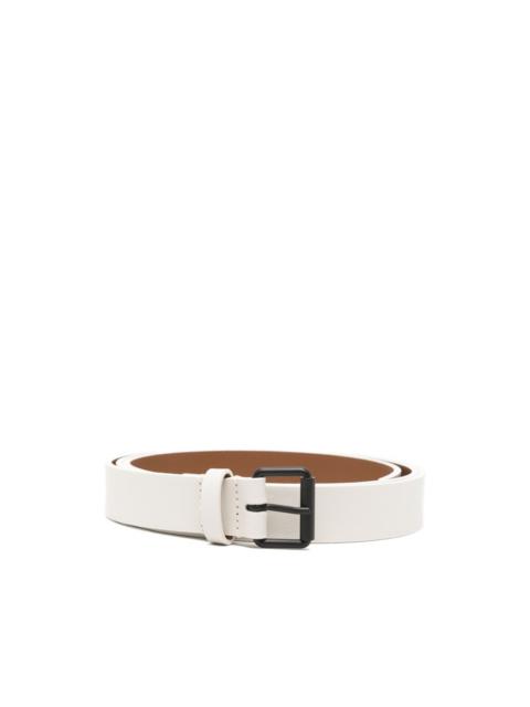 leather buckle belt