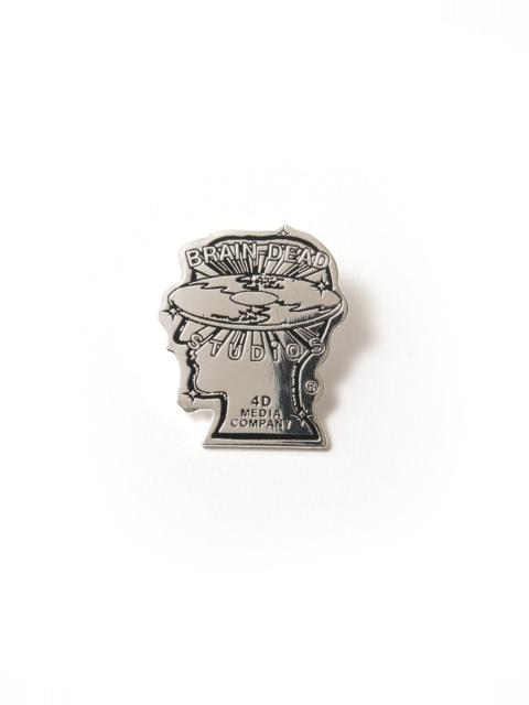 Brain Dead Studios Enamel Pin - Silver/Multi