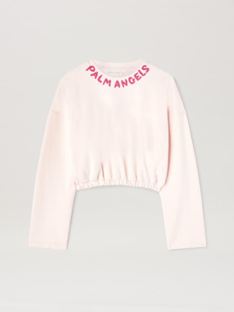 Logo Cropped sweatshirt