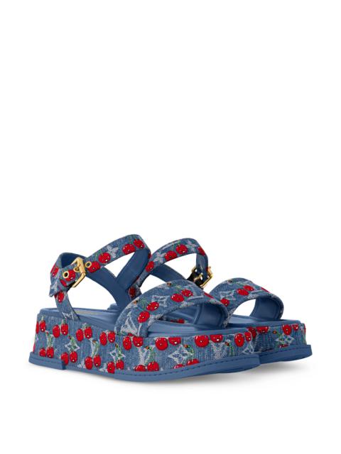 LV x TM Maya Platform Sandal