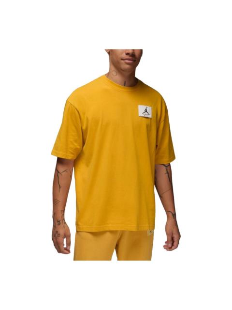 Air Jordan Flight Essential Oversized T-shirt Asia Sizing 'Yellow' DZ0605-752