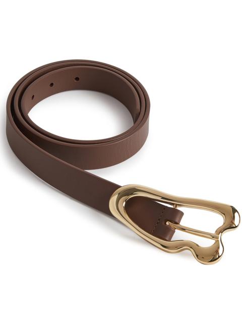 Signature Thin Buckle Belt