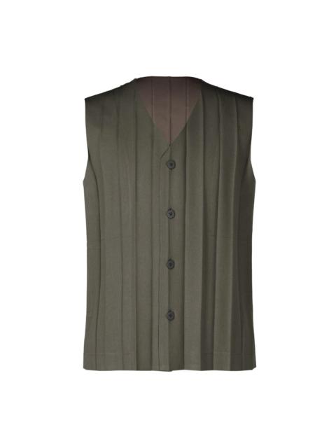 EDGE ENSEMBLE VEST - DARK BROWN