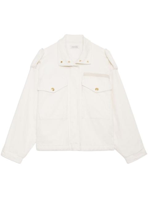 Audrey logo-buttons jacket