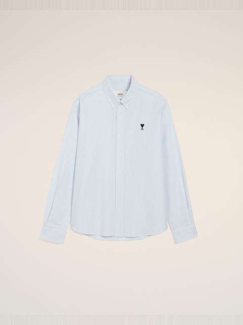 BLUE COTTON BUTTON DOWN AMI DE COEUR SHIRT