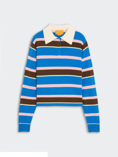 Cropped Stripe Rugby