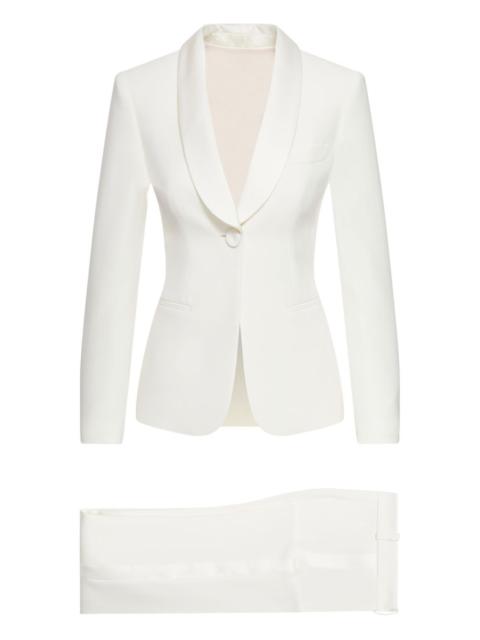 wool single-breasted suit