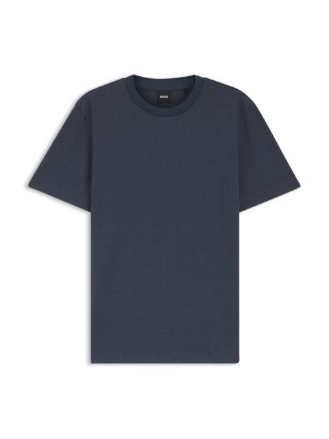 BUBBLE-STRUCTURE T-SHIRT IN COTTON