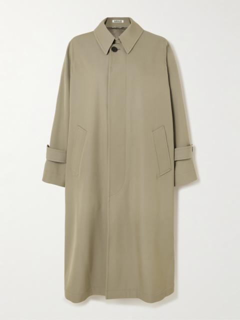 Wool-gabardine Trench Coat
