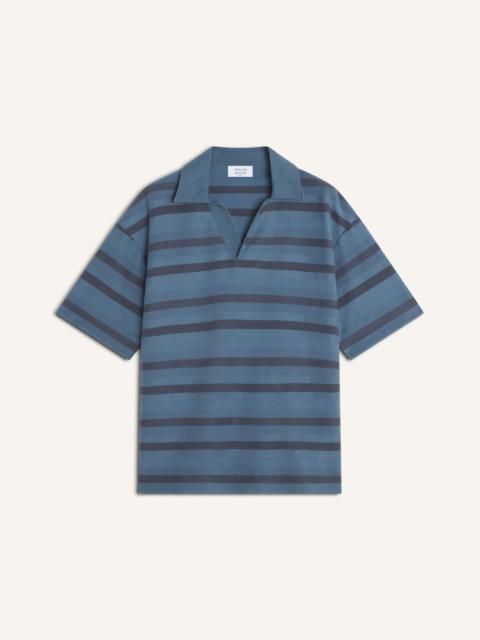 OVERSIZE STRIPED POLO