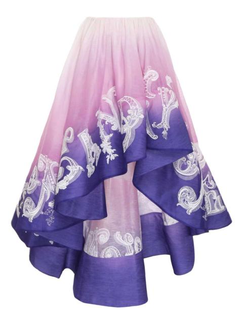 TAMA WRAP MIDI SKIRT