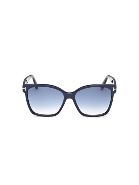 square-frame sunglasses