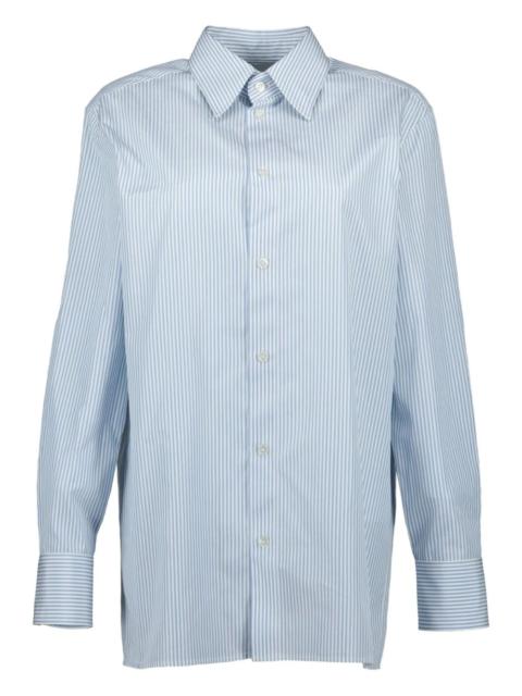striped cotton shirt