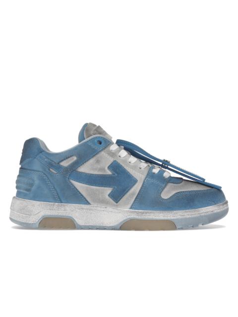 OFF-WHITE OOO Low Out Of Office Suede White Light Blue