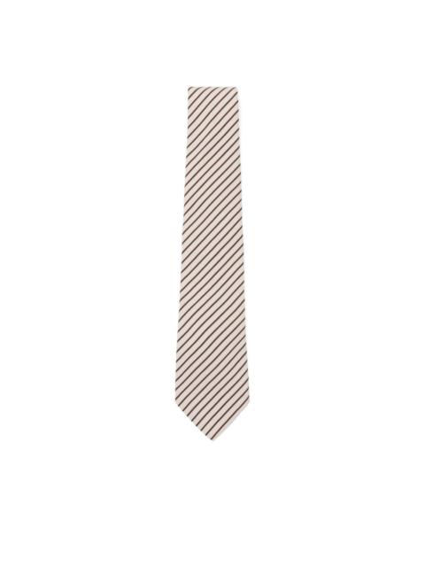 striped tie