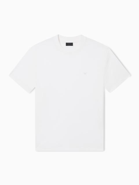 BASIC COTTON LYOCELL JERSEY T-SHIRT