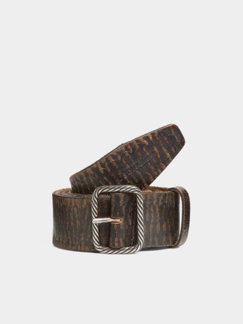 VINTAGE BUCKLE SCALLOP BELT