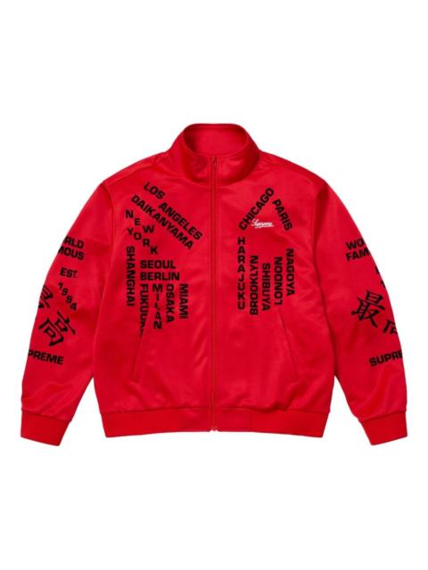 Worldwide "SS 25 - Red" track jacket
