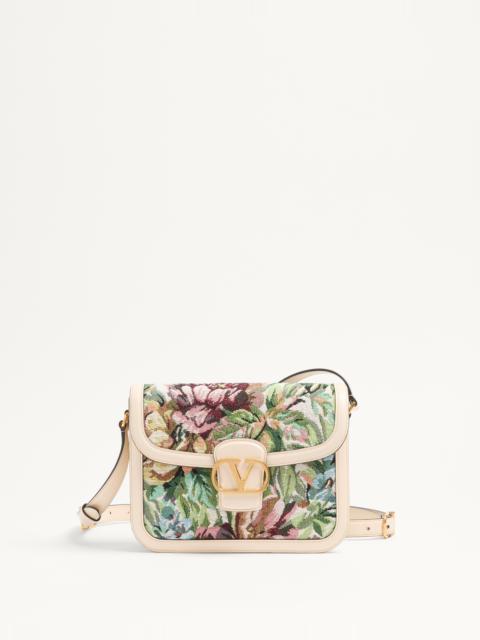 VALENTINO GARAVANI 9TO5 SHOULDER BAG IN VOYAGE IMAGINAIRE JACQUARD FABRIC
