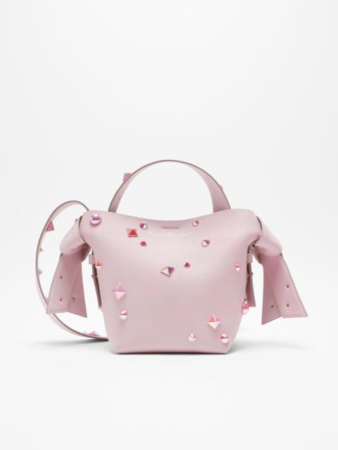 Musubi mini shoulder bag - Pink/grey