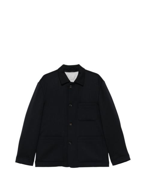buttoned pocket jacket