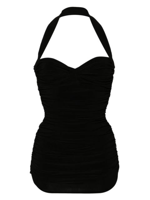 Bill Mio ruched swim dress