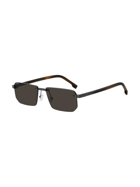 RIMLESS SUNGLASSES WITH DOUBLE B MONOGRAM